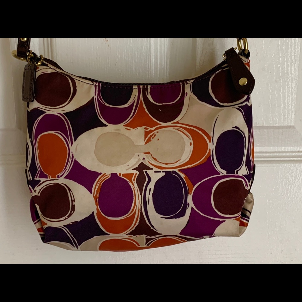 Coach bag Fabric multicolor Crossbody